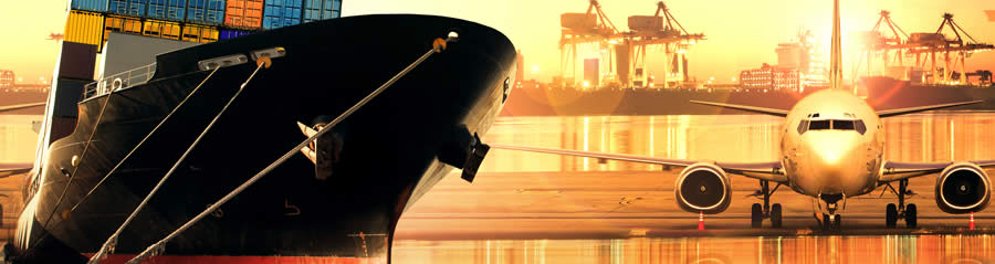 Cargo Ship & Airplane